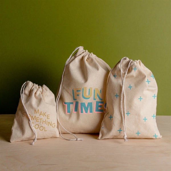 Muslin Goodie Four Shoes Bag