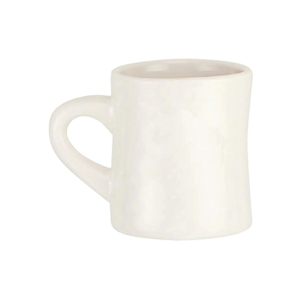 11 oz. Milky White Ceramic Mugs w/ Custom Logo