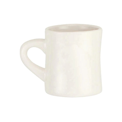 11 oz. Milky White Ceramic Mugs w/ Custom Logo