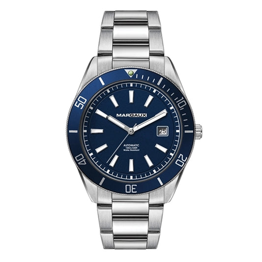 42MM STEEL SILVER CASE, 3 HAND "AUTOMATIC" MVMT, B...