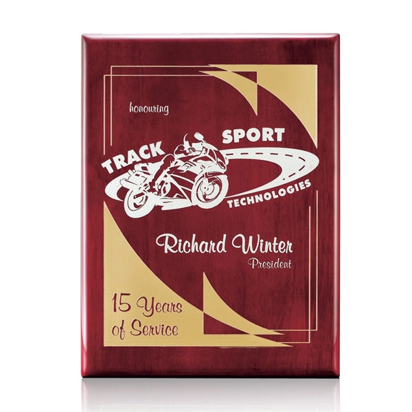 Oakleigh Plaque - Rosewood