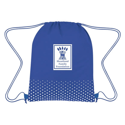 Connect The Dots Non-Woven Drawstring Bag