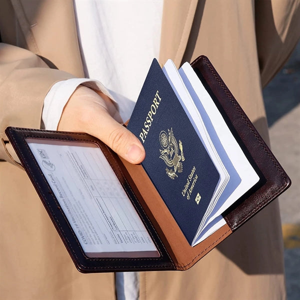 Passport and Vaccine Card Holder