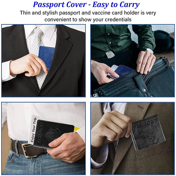 Passport and Vaccine Card Holder