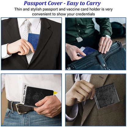 Passport and Vaccine Card Holder