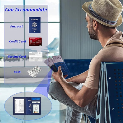 Passport and Vaccine Card Holder