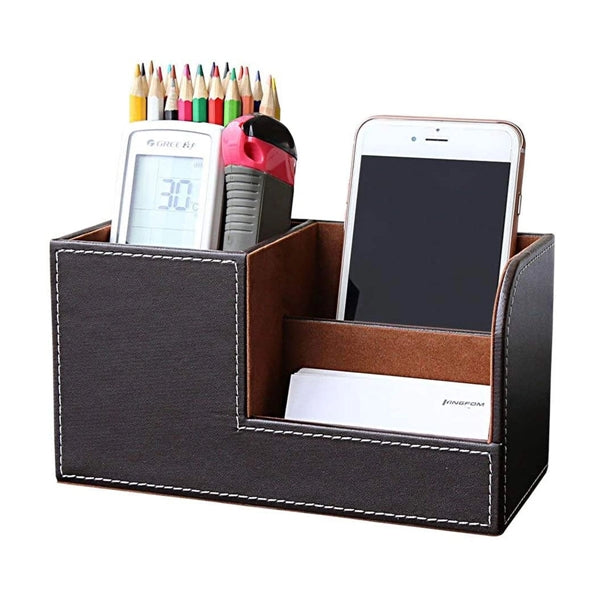 Stationery Storage Box Desk Organizer Pen Holder
