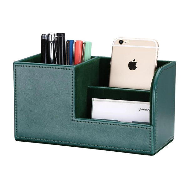 Stationery Storage Box Desk Organizer Pen Holder