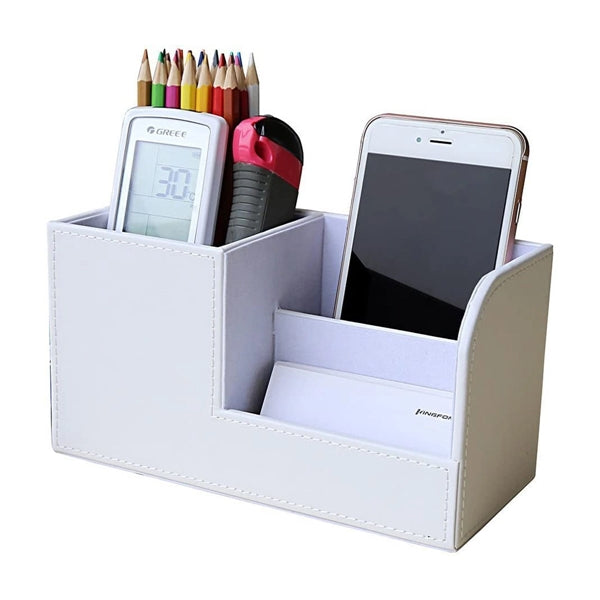 Stationery Storage Box Desk Organizer Pen Holder