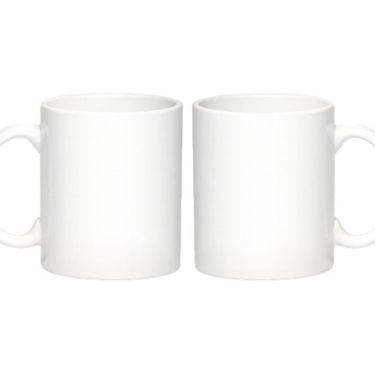 11 oz. Full Color Glossy Custom Photo Ceramic Mugs