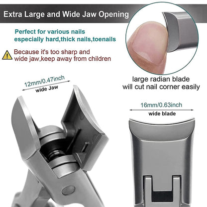 Stainless Steel Long Handle Nail Cutter