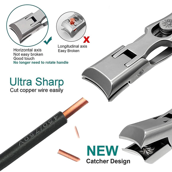 Stainless Steel Long Handle Nail Cutter