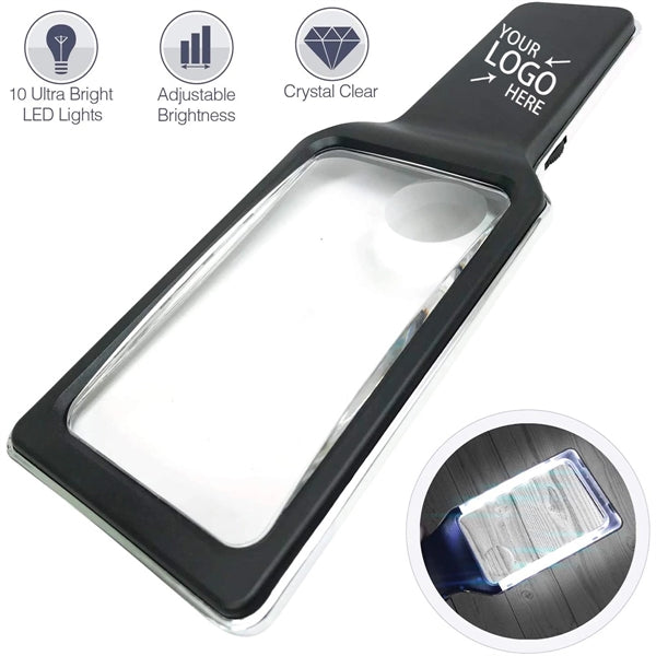 Led Light Portable Magnifying Glass