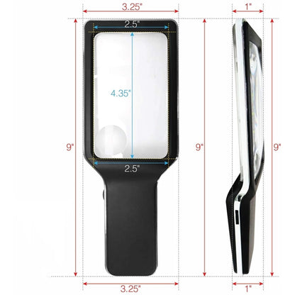 Led Light Portable Magnifying Glass