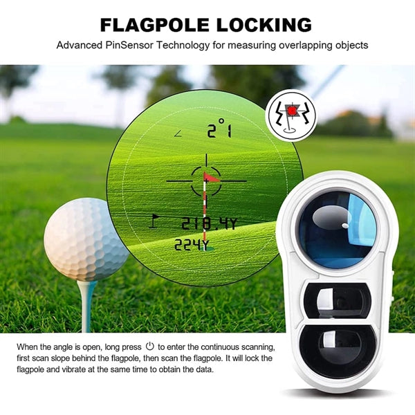 Laser Rangefinder For Golf & Hunting