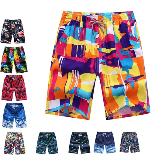 Summer Surf Swim Trunks Quick Dry Beach Shorts