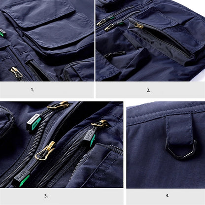 Men Work Cargo Vest