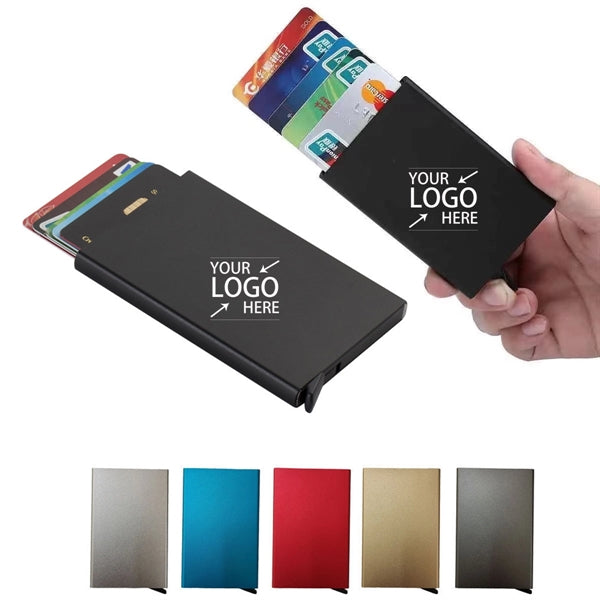 Auto Eject Metal Card Holder