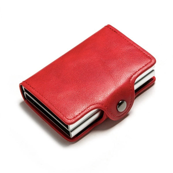 Leather Rfid Card Holder Wallet