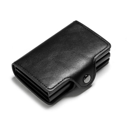 Leather Rfid Card Holder Wallet
