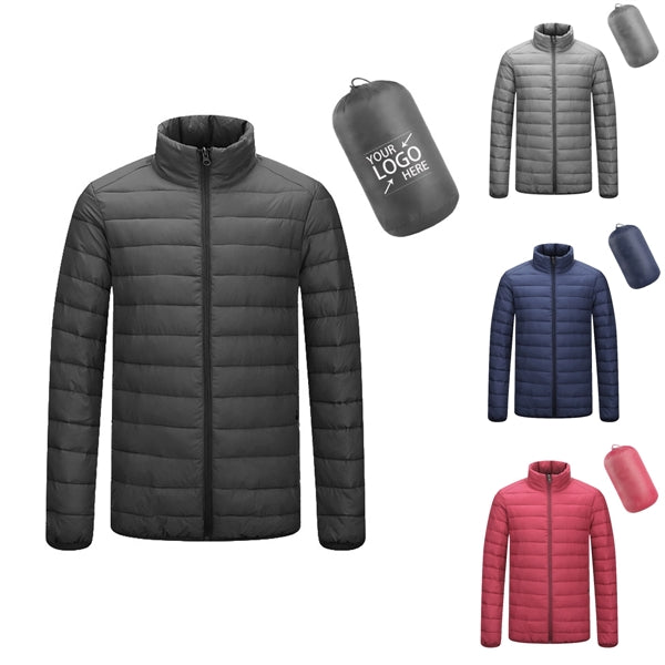 Men Packable Puffer Jacket