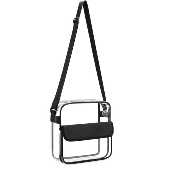 Clear Purse Stadium Approved Cross-Body Shoulder Bag