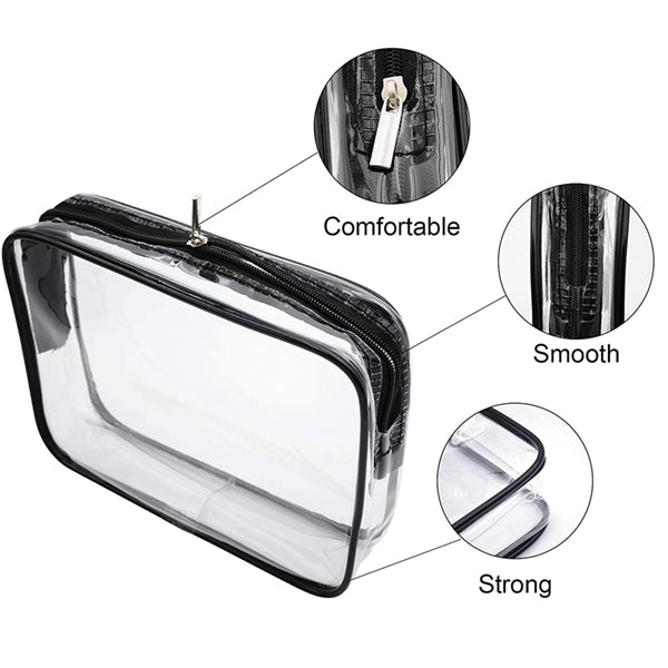 Clear PVC Cosmetic Bags