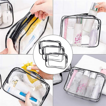 Clear PVC Cosmetic Bags