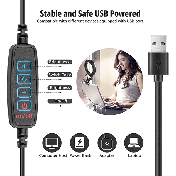 Ring Light for Laptop Phone