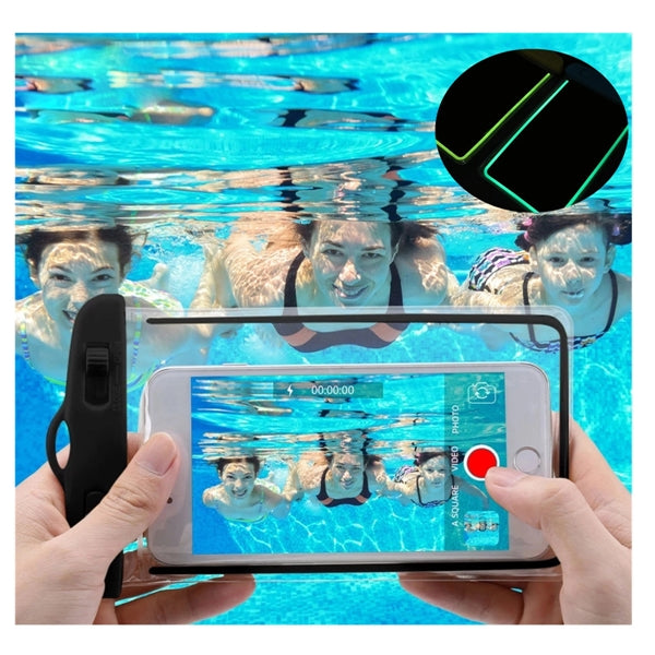 Pvc Waterproof Phone Pouch With Lanyard