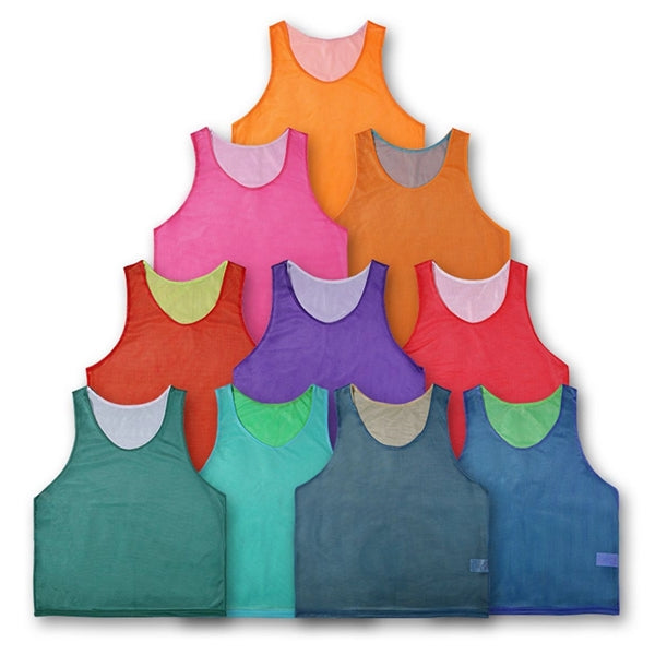 Polyester Mesh Scrimmage Team Practice Vest Pinnies Jersey