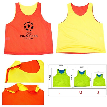 Polyester Mesh Scrimmage Team Practice Vest Pinnies Jersey