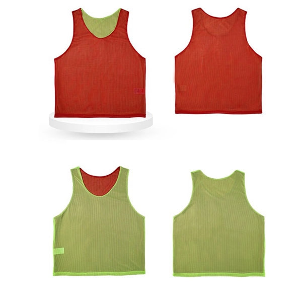 Polyester Mesh Scrimmage Team Practice Vest Pinnies Jersey
