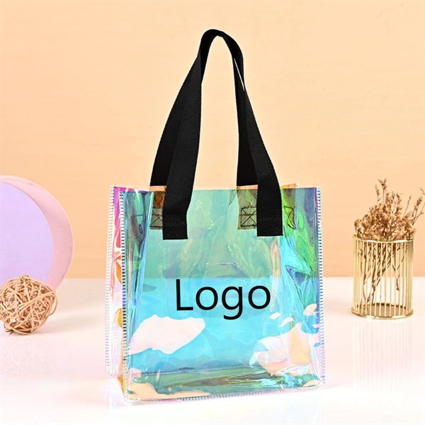 Holographic Clear Tote Bag