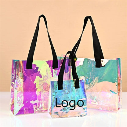 Holographic Clear Tote Bag