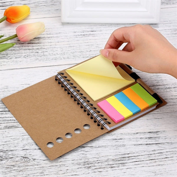 Notebook With Pen Holder