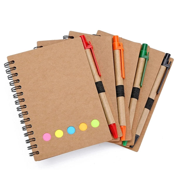 Notebook With Pen Holder