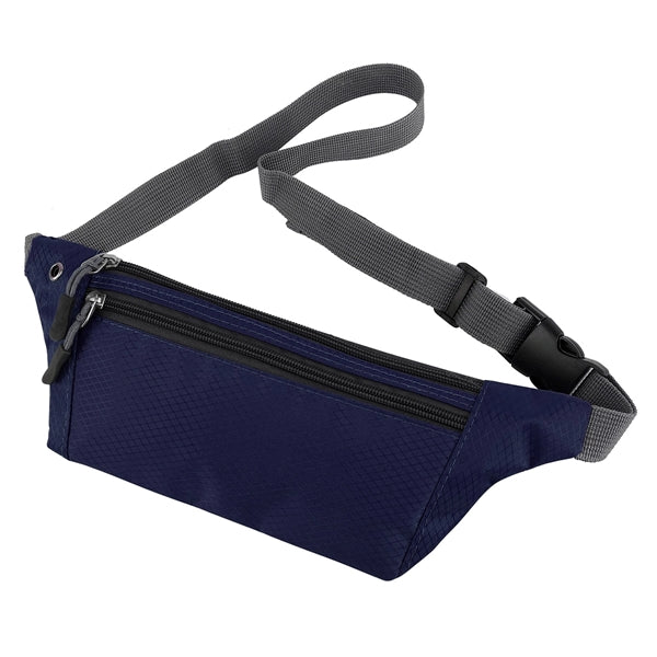 3-Zippers Fanny Pack
