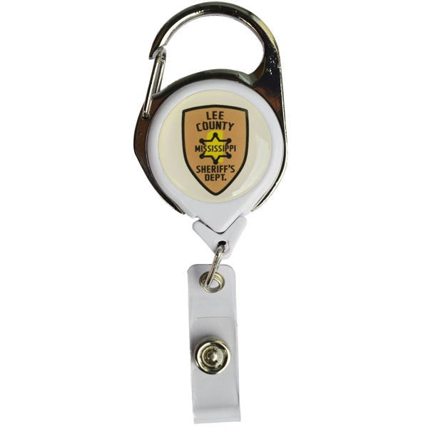 No-Twist Retractable Carabiner Badge Reel