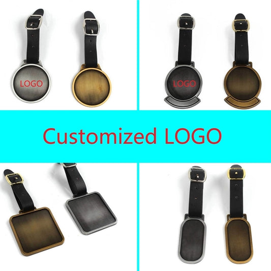 Metal Golf Luggage Tag Baggage Suitcase Travel Id Label