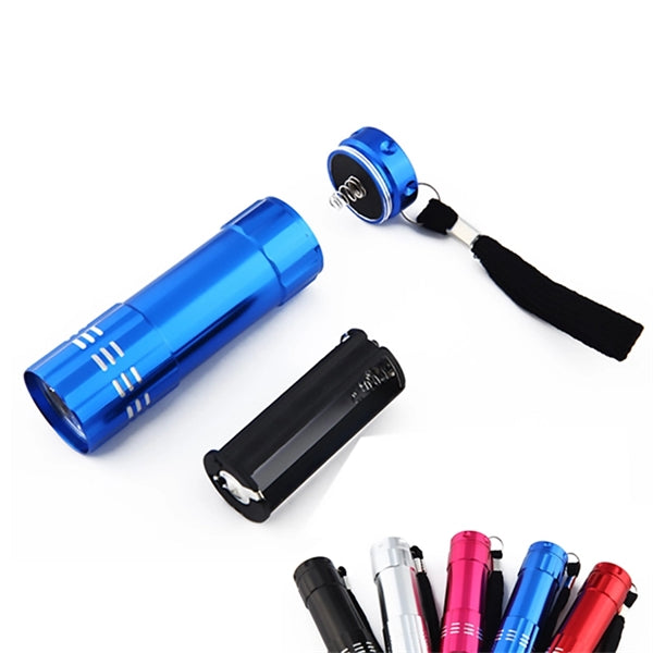 Led Mini Flashlight With Lanyard