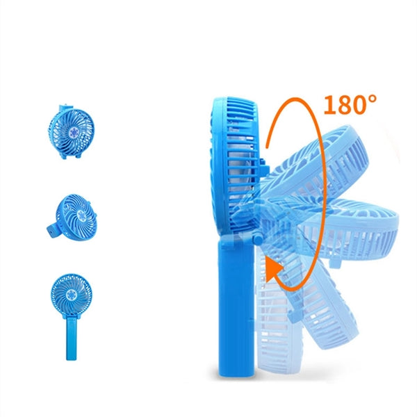 Foldable Small Fan With Flashlight