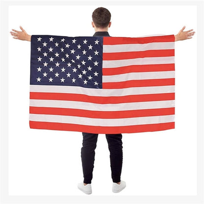 3' X 5' Wearable Spirit Body Flag Cape With Sleeves