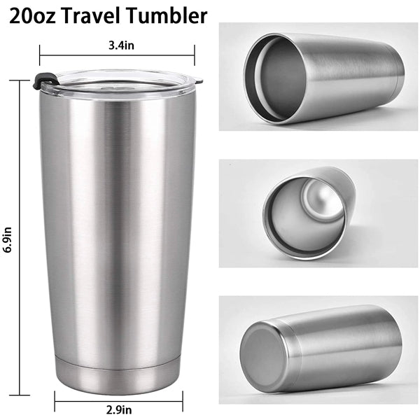 20 oz Vacuum Insulated Tumbler with Lid