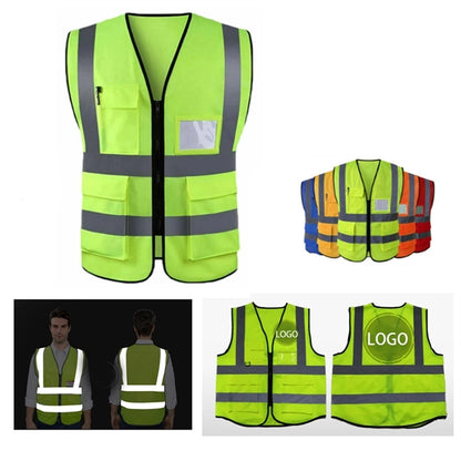 Reflective Safety Vest With Pocket