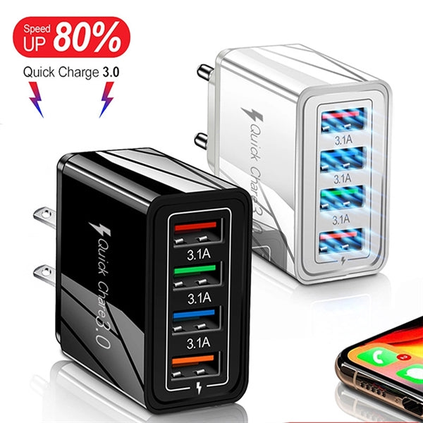 4-usb Charger Adapter