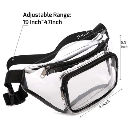 Waterproof Transparent Pvc Waist Bag