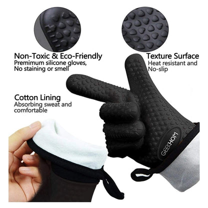 Kitchen Silicone Oven Mitts