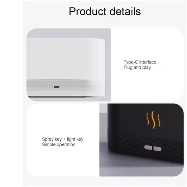 Simulation Flame Aromatherapy Diffuser