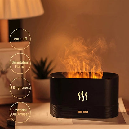 Simulation Flame Aromatherapy Diffuser